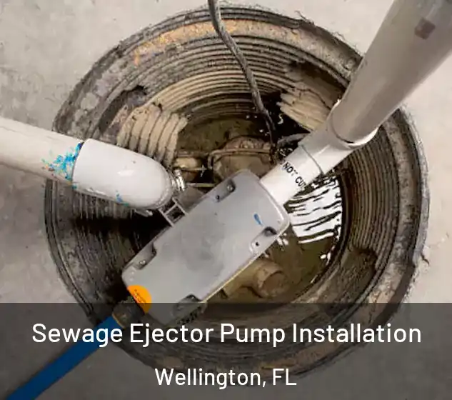  Sewage Ejector Pump Installation Wellington, FL