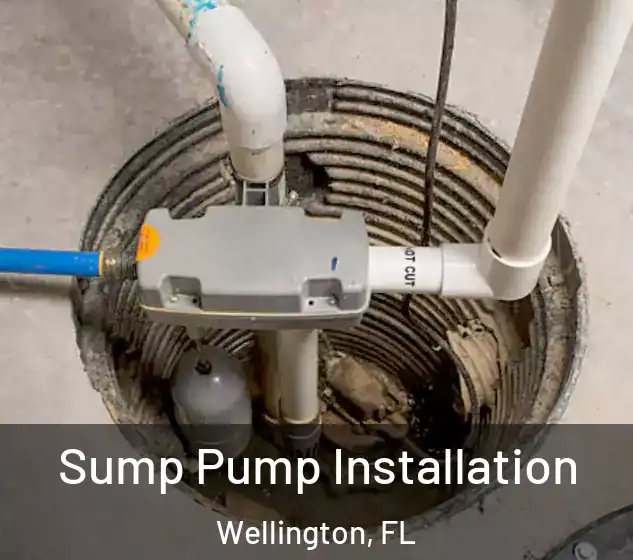  Sump Pump Installation Wellington, FL